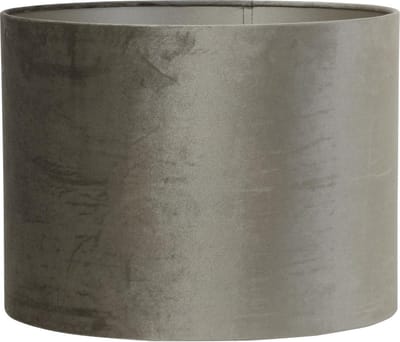 Light & Living Cilinder Lampenkap Zinc - Taupe - Ø40x30cm - voor Tafellampen, Staande lamp, Hanglampen