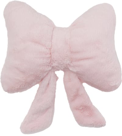 1 Strikkussen - 41×31cm - zachte pluche decoratieve strik - sierkussen - schattig kussen - huisdecoratie voor bank, bed, auto en woonkame