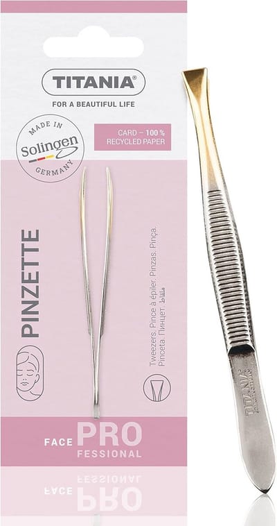 Professionele Wenkbrauwpincet 8 cm - Nauwkeurig en Duurzaam - Voor Gezichtsverzorging