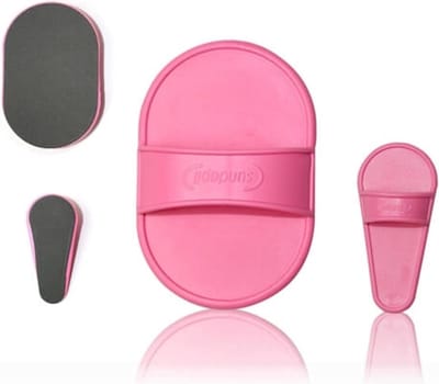 CHPN - Schuurpads voor ontharen - Beenhaar pads - Ontharings-Pads - Roze