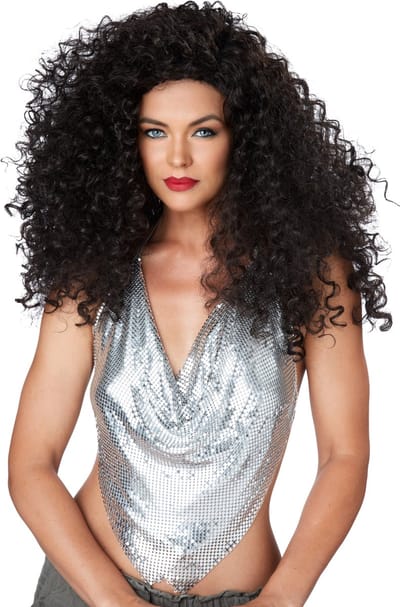 Vegaoo - Disco diva pruik voor dames