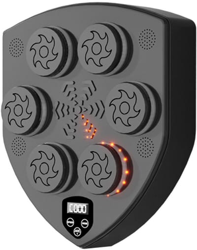 Boxing Machine - Boksmachine - Muzikale Boxmachine - PU Muurmontage Boxtrainingsapparatuur, LED Boxmat, Bluetooth, Lichten op Muziekritme