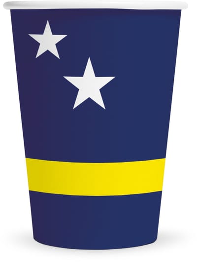 Bekers Curacao - 210ml - 8 stuks