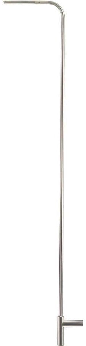 Stuwbuis - Pitotbuis Meetbuis - Stroomsnelheid Meten - Roestvrij Staal - 500 mm x 7 mm - Zilver