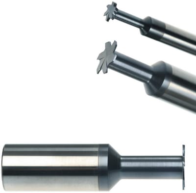 VHM T-groeffrees met TiAlN-coating voor nauwkeurig frezen