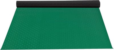 Antislip PVC Beschermmat voor Fitnessapparaten en Vloerbescherming 100x200 cm Groen