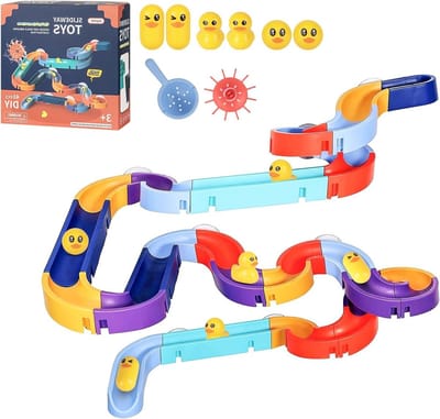 Badspeelgoed rails voor kinderen - Creatief speelplezier met water, badaccessoires en educatieve functies