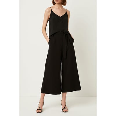French Connection Whisper Belted Culottes Black Taglia: 8 | Pantaloni Outlet | Donna | Nero
