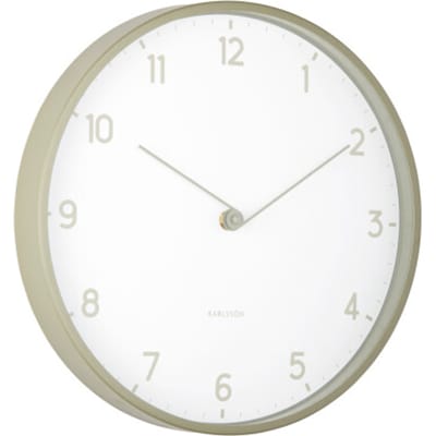 Karlsson wandklok sencillez tea green- Ø30cm