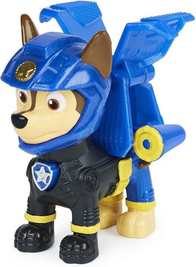 PAW Patrol Moto Pups Chase rescue pup verzamelfiguur + politie badge