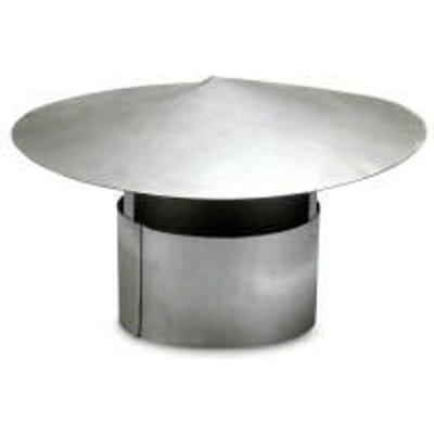 Uitlaatpijp Regenkap 120 mm