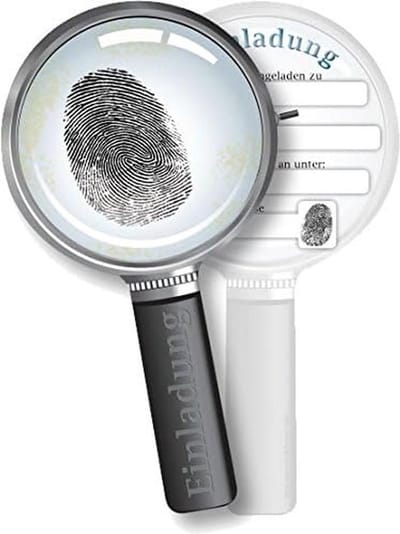 6 Uitnodigingskaarten Kinderfeestje Thema Mysterie of Detective