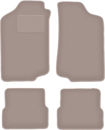Beige veloursmatten voor: Volkswagen Golf II hatchback (1983-1992)