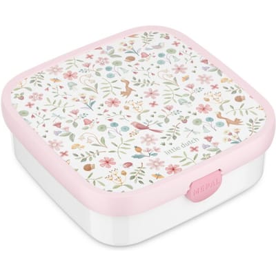 Mepal Bento lunchbox groot Campus Little Dutch - 1.25 l - Inclusief 2 uitneembare lekdichte bentobakjes & vorkje - Fairy Wonders