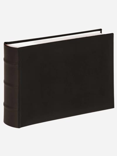 Walther ME-373-B Classic - Memo insteekalbum - Formaat 28 x 18 cm - 100 foto's 15 x 20 cm - Zwart