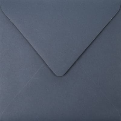 Gladde blauwe enveloppen A5 - 153 x 153 mm - 25 stuks - NK natgelijmde - 90 gram - Burano - Netuno