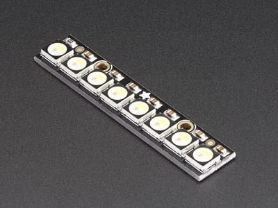 NeoPixel Stick - 8 x 5050 RGBW LEDs - Natural White - 4500K Adafruit 2868