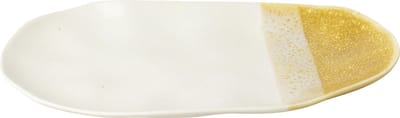 Gusta porseleinen serveerbord oker 29 x 16 x 2,7 cm