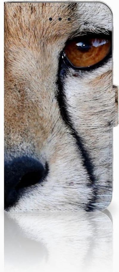 Apple iPhone X | Xs Telefoonhoesje met Pasjes Cheetah