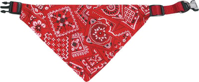 Flamingo Pinto - Halsband Met Bandana Honden - Halsband Met Bandana Pinto Rood S 25-40cm - 1st - 117980 - 1st