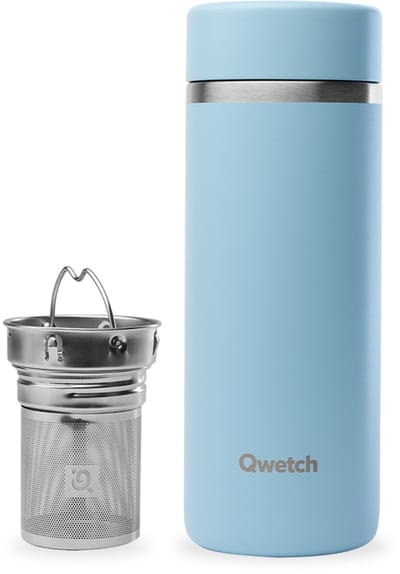 Qwetch Thermotheepot - Pastel Blauw