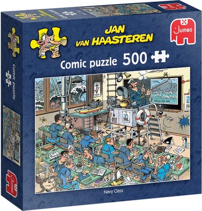 Jan van Haasteren Navy Class comic puzzle marine klas 500 stukjes jumbo puzzel