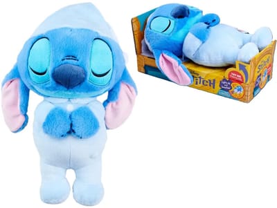Disney knuffel Stitch slaapvriendje 31cm met licht en muziek.