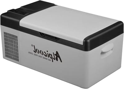 Draagbare Koelkast - Mini Vriezer Camping - Reizen Kamperen - Diepvries tot -20℃ - 15 Liter - Zwart