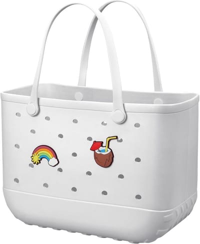 Grote wasbare strandtote tas voor dames - Perfect voor strand, zwembad en sport
