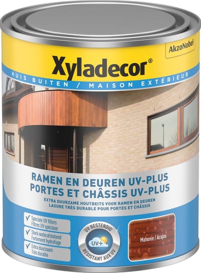 Xyladecor - Ramen & Deuren Uv-Plus - Mahonie - 0,75 L