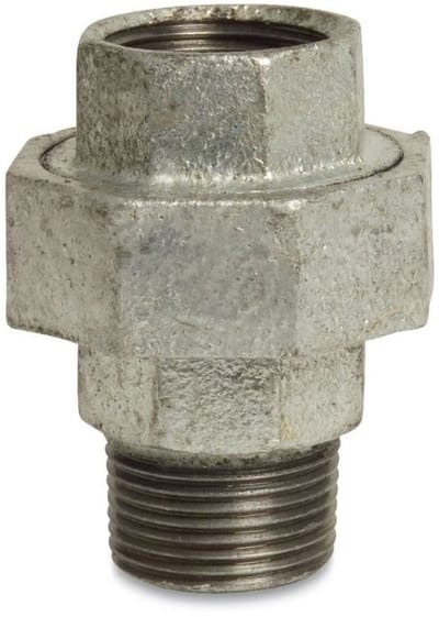 Tempergussfitting 1/2" - Robuuste Draadfitting voor Veilige Verbindingen