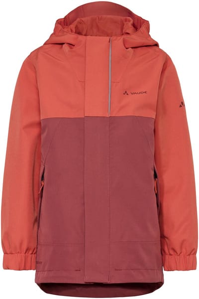 VAUDE Caprea regenjas, hardshelljas, kids outdoor sportjassen, waterdicht, winddicht, hardshell, met capuchon