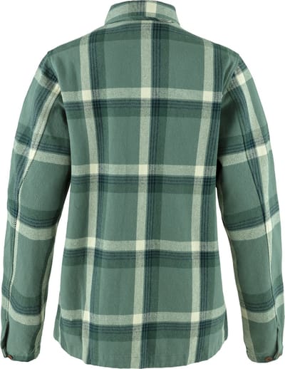 Fjällräven Singi Flannel - Patina green-deep patina - Maat Damen_M