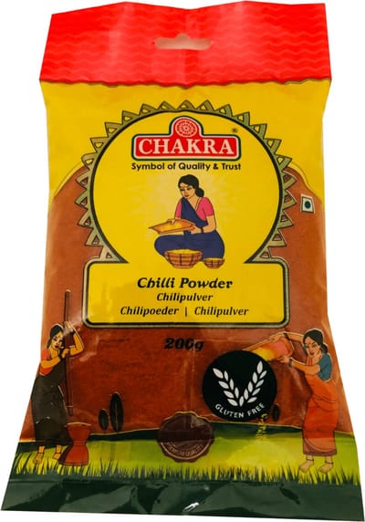 Chakra Chilipoeder - Chilli Powder voor rijst, soepen en vlees - 3x 200 g