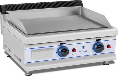 Gasgrill - 65 cm - propaan/butaan - 50 mbar - Royal Catering