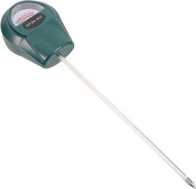 Bodemmeter Grond Tester - pH Detector - Planten Verzorgen - Nauwkeurige pH Meting - 25 cm - Donkergroen