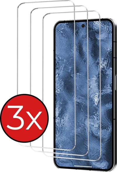 Screenprotector - 3 Stuks - Geschikt voor Nothing Phone (2) - Extra Sterk - Beschermglas - Gehard Glas - Tempered Glass - Screen Protector