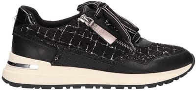 La Strada Sneakers Zwart Textiel - Damesschoenen - Maat - 36