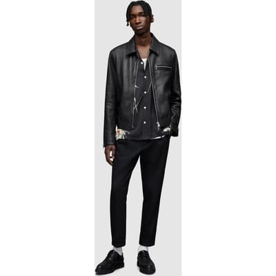 AllSaints Tallis Trouser Black Maat: W28 | Tailored Broeken Outlet | Heren | Zwart