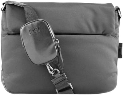 JOST Schoudertas Falun Flap Shoulder Bag Grey Donkergrijs