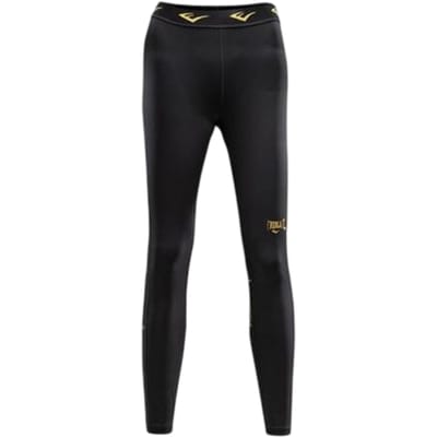 Everlast Dames/Dames Leonard Legging (Zwart/Goud)
