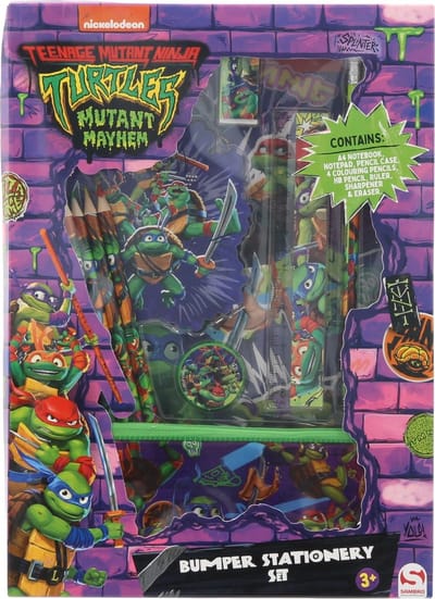 Turtles schrijfwarenset