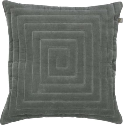 Dutch Decor BRONNO - Kussenhoes jade 45x45 cm - groen - met rits