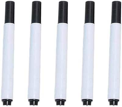 Dailygoods- Markeerstiften 5 stuks - Permanente markers - Waterdicht - Sneldrogend - Veegvast - Fijne punt 1-2 mm - Permanente Marker