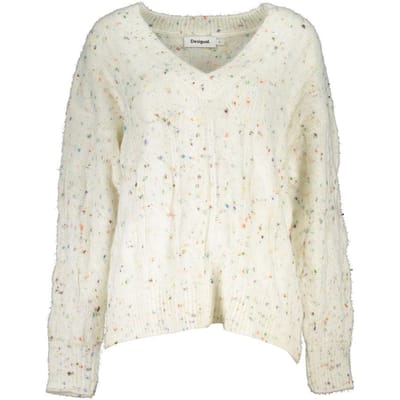 Oversized gevlochten damestrui Desigual