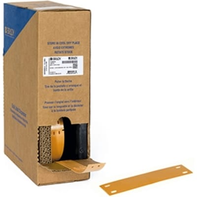 Brady BM-15x75-7643-OR polyurethaan tags oranje | 15 mm x 75 mm (origineel)