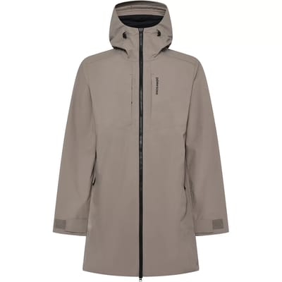 Didriksons SÖREN USX PARKA Unisex Outdoorjas - Ash Brown