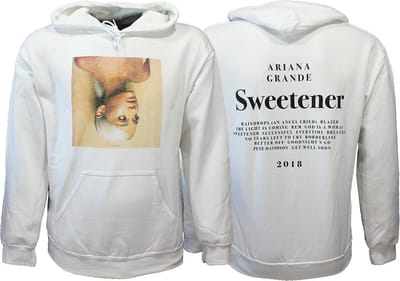 Ariana Grande Sweetener Hoodie Trui - Officiële Merchandise - XL