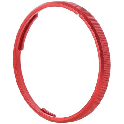 Decoratieve Ringdop voor Lens voor GR3X voor GR3X HDF Camera-accessoires Aluminiumlegering Eenvoudig te Installeren Rood