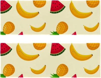 Microfiber Handdoek - Sport Handdoek - Snel Drogen - Super Absorberend - 29.5x81.5cm - Veelkleurig Fruit